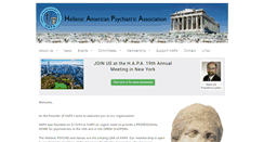 Desktop Screenshot of hellenic-psych.org